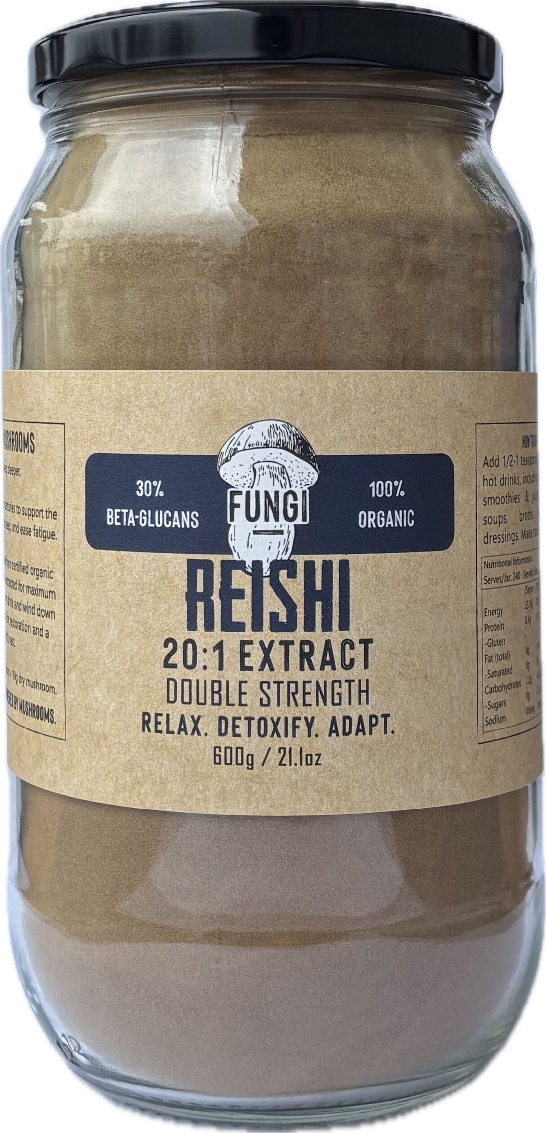FUNGI Reishi 20:1 Extract Powder