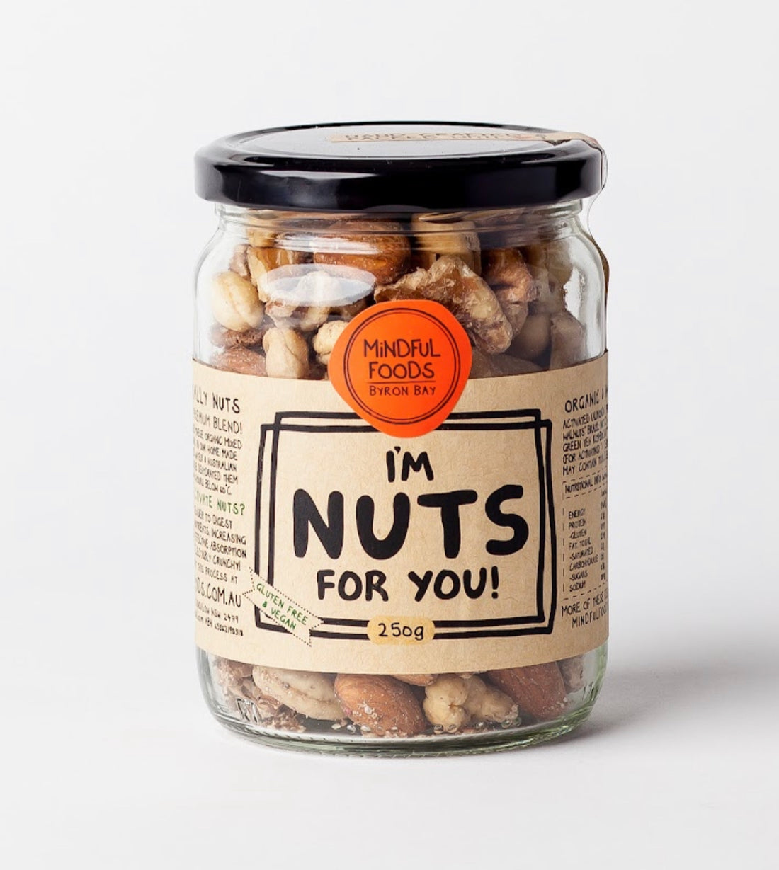 "I'm Nuts For You" - Mixed Nuts - Organic & Activated