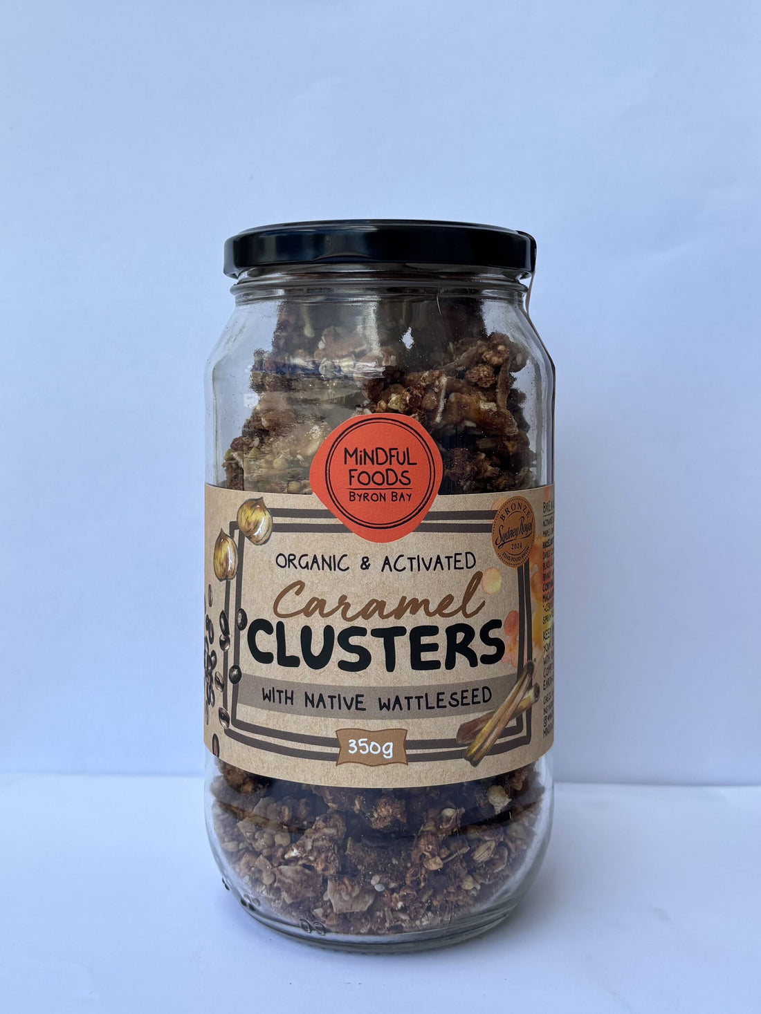 Clusters Caramel Wattleseed - Organic & Activated