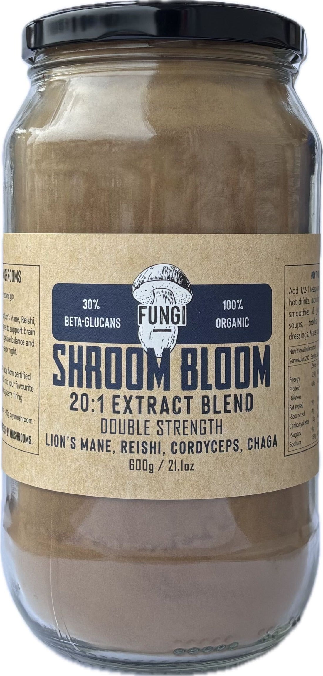 FUNGI Shroom Bloom 20:1 Extract Powder