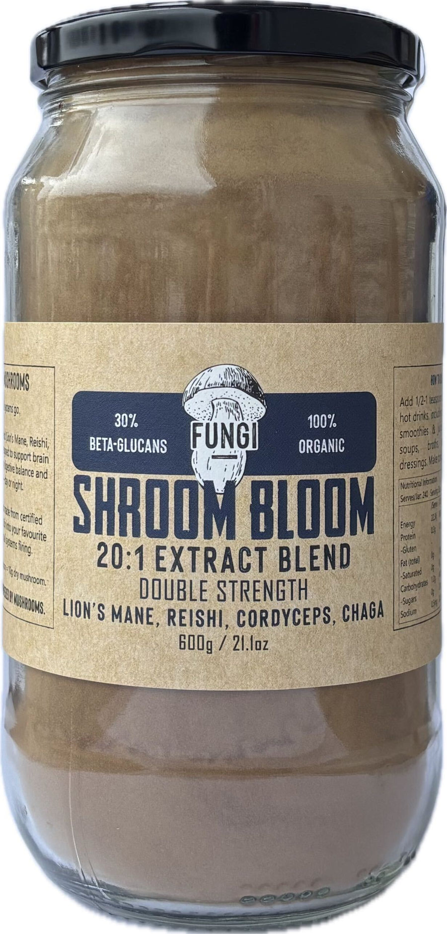 FUNGI Shroom Bloom 20:1 Extract Powder