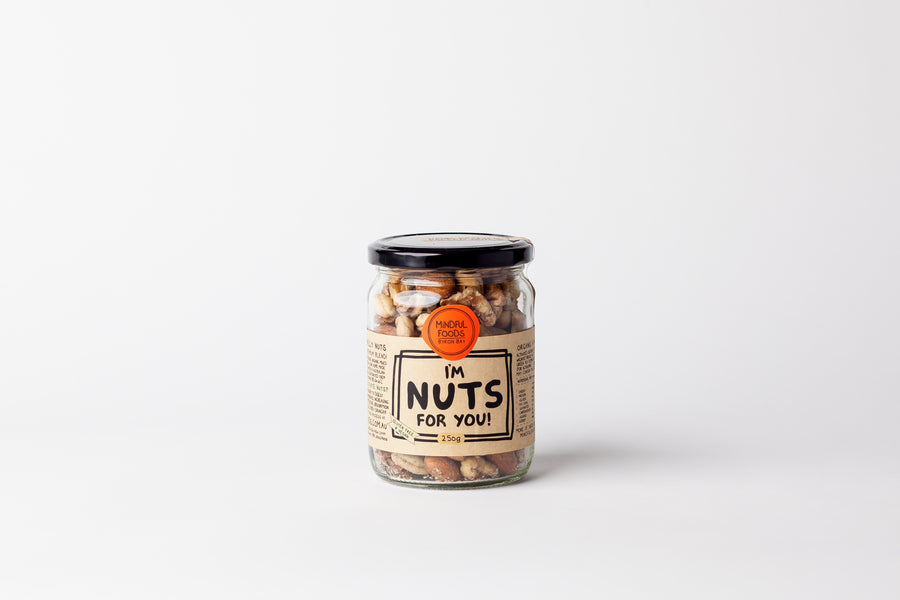"I'm Nuts For You" - Mixed Nuts - Organic & Activated